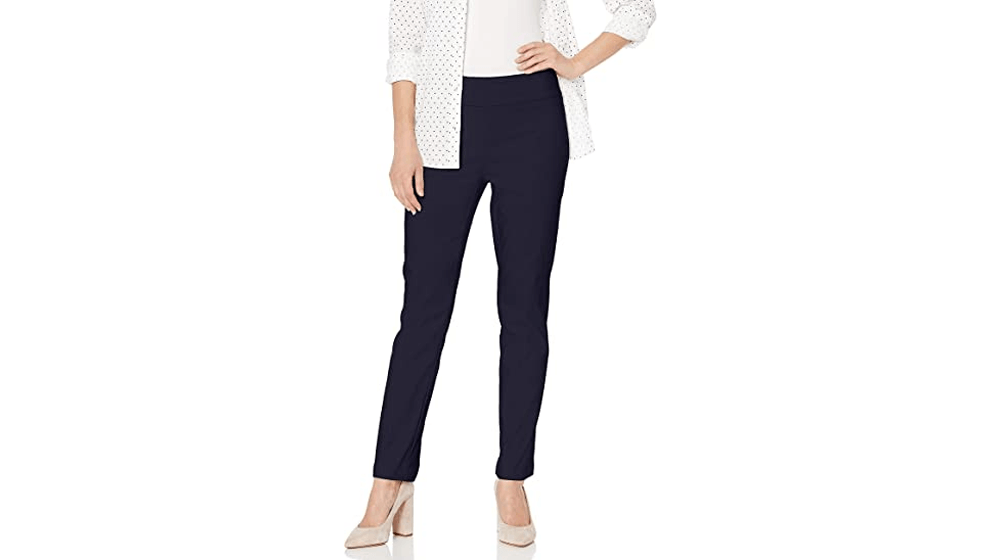 Tribal Women's Flatten It Pull-on Ankle Pant