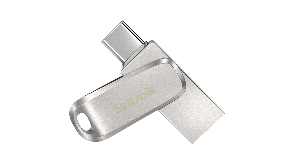 SanDisk 256GB Ultra Dual Drive Luxe USB Type-C 