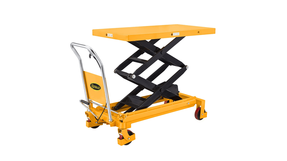 APOLLOLIFT Double Scissor Hydraulic Lift Table,Cart