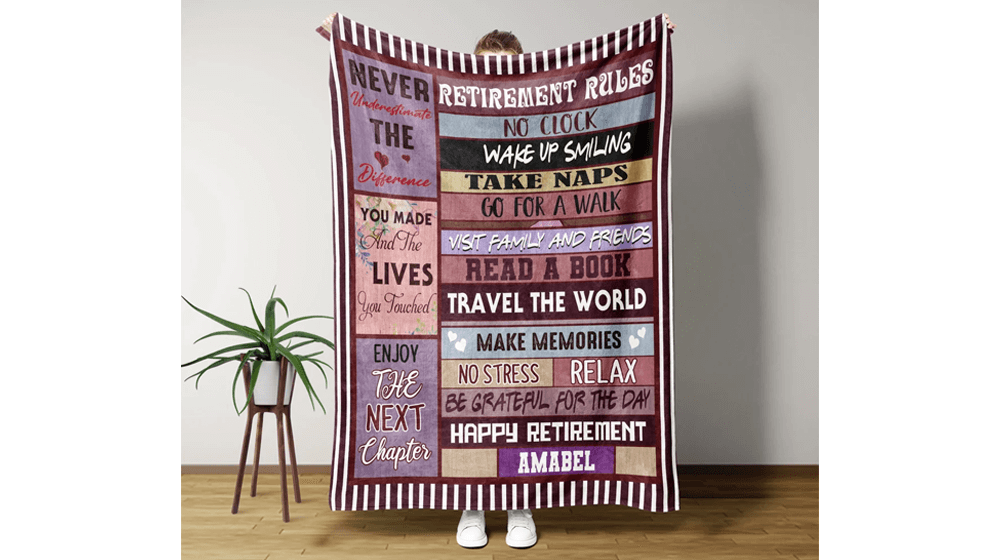 Custom Retirement Gift For Women, Men