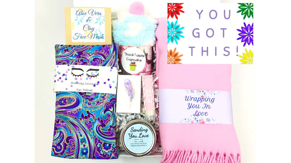 Cancer Care Package , Chemotherapy Care Package For Women Breast Cancer , Get Well Soon Gift Box