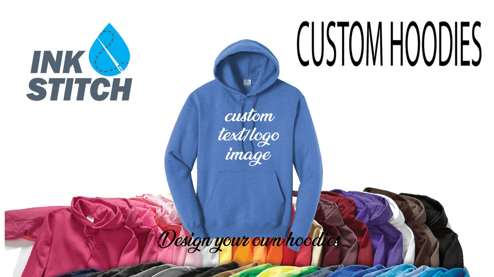 Ink Stitch Unisex Design Your Own Hoodie