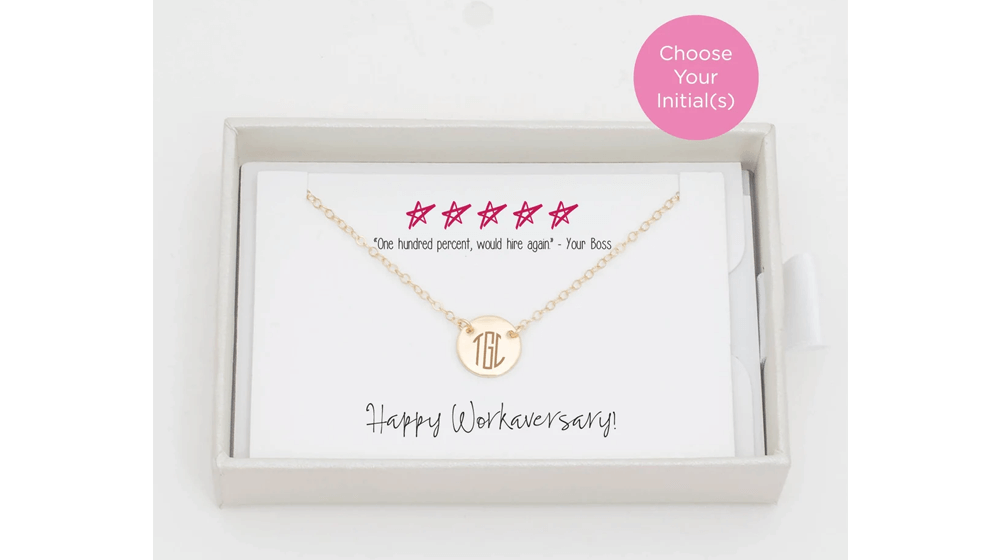 Work Anniversary Gift for Employee from Boss