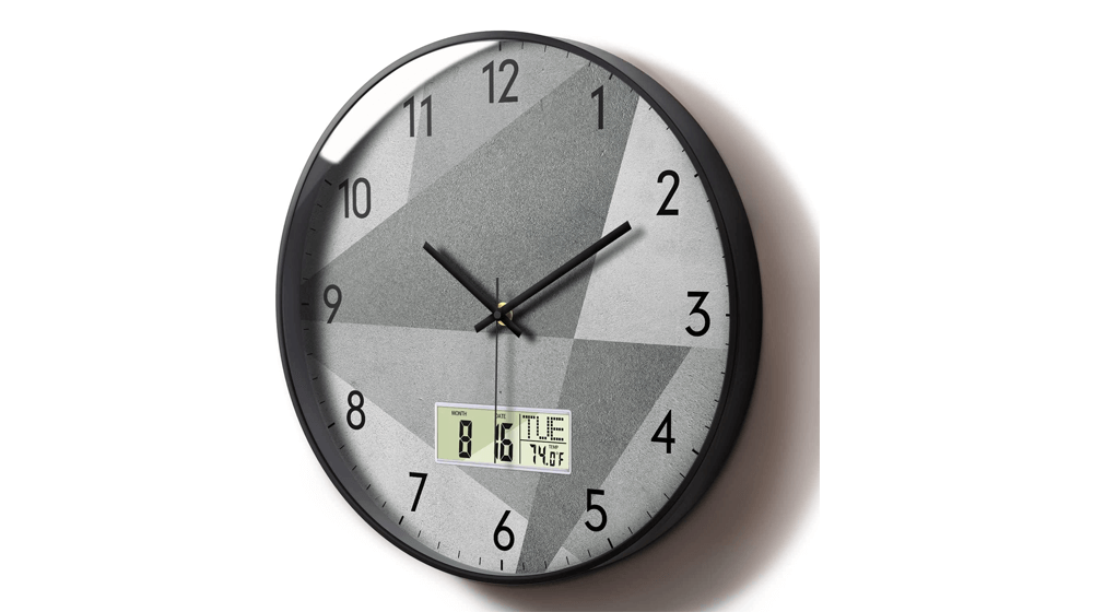 Modern Silent Non-Ticking Wall Clock