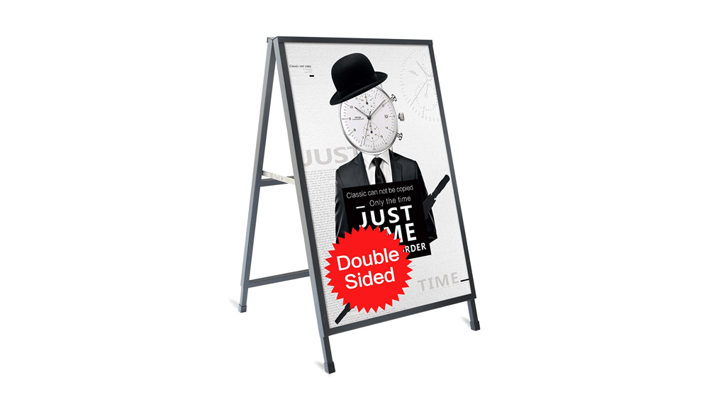 Outdoor A-Frame Sidewalk Sign 24x36 Inch Sandwich Board