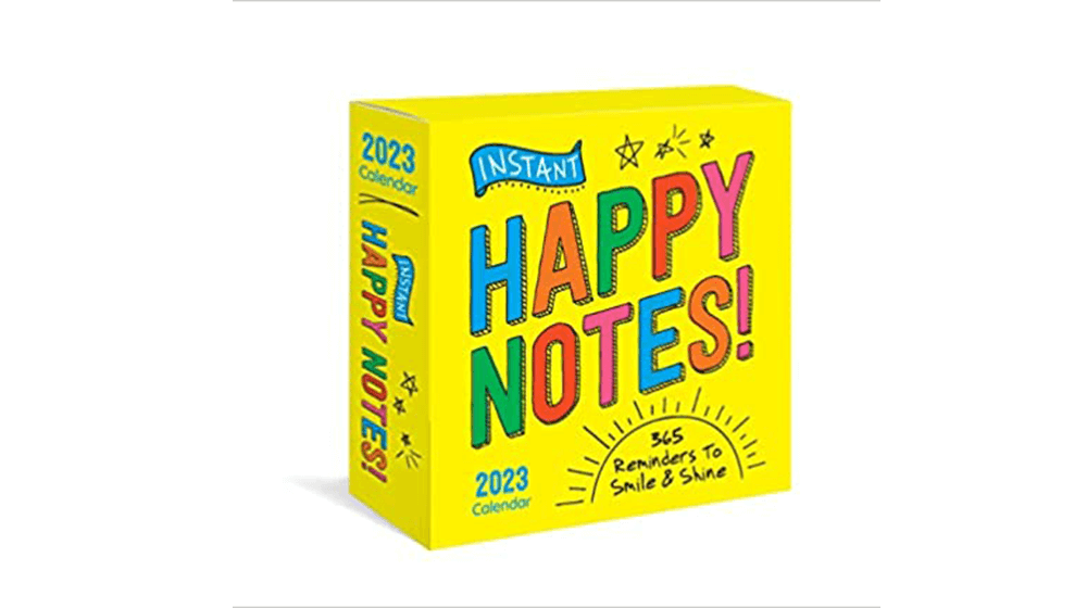 2023 Instant Happy Notes Boxed Calendar