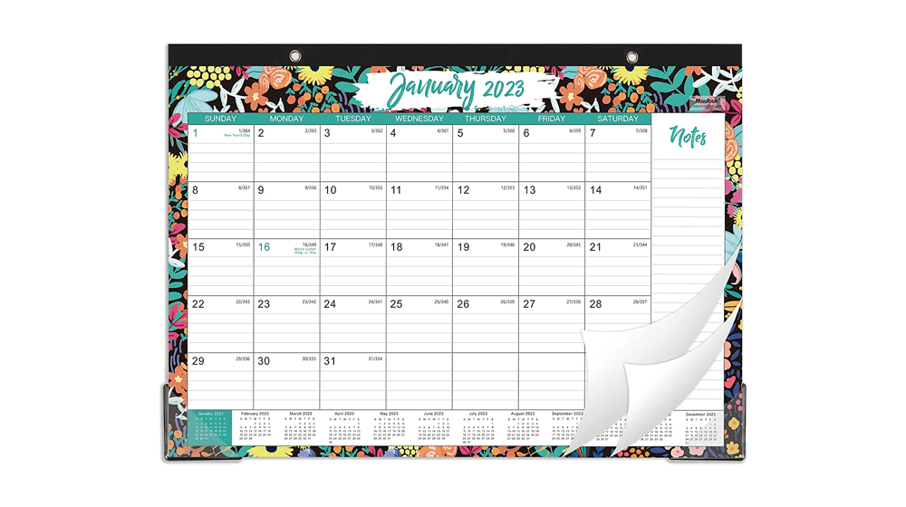 2023-2024 Desk Calendar - 18 Months Large Desk , Wall Calendar