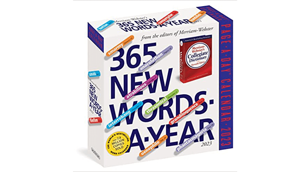365 New Words-A-Year Page-A-Day Calendar 2023