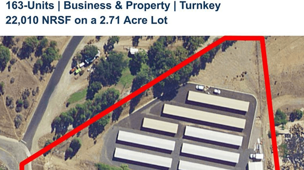 163-Unit Turnkey Self-Storage Facility