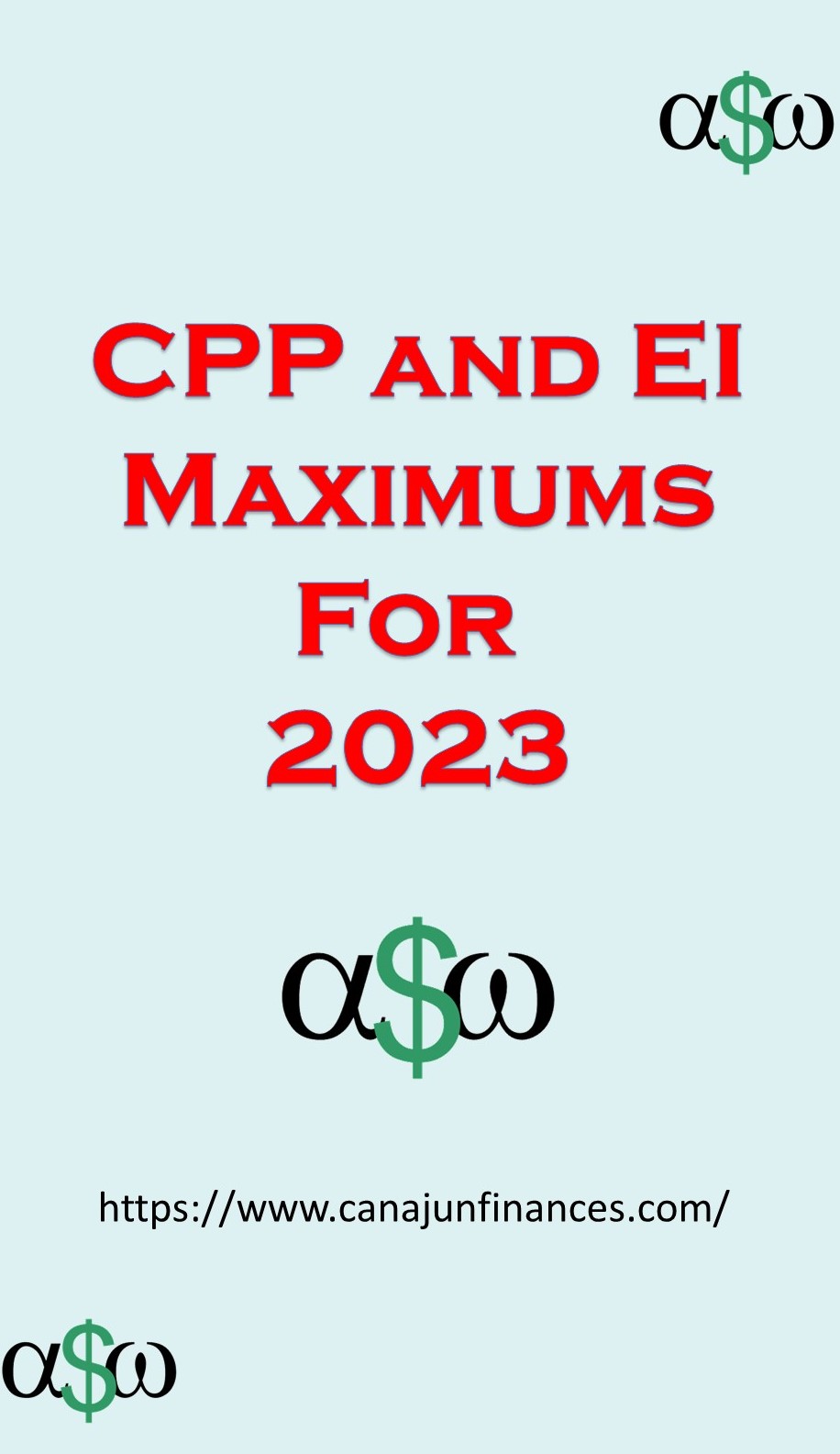 CPP and EI for 2023