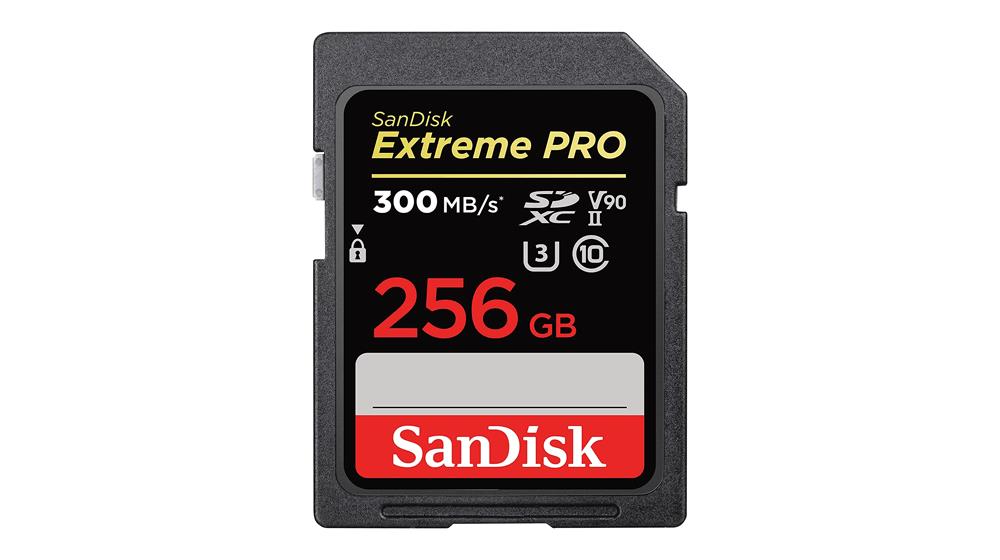 SanDisk 256GB Extreme PRO SDXC UHS-II Memory Card