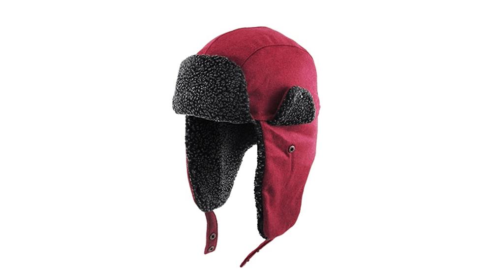 Wool Blend Aviator Trapper hat Trooper Ear Flaps 
