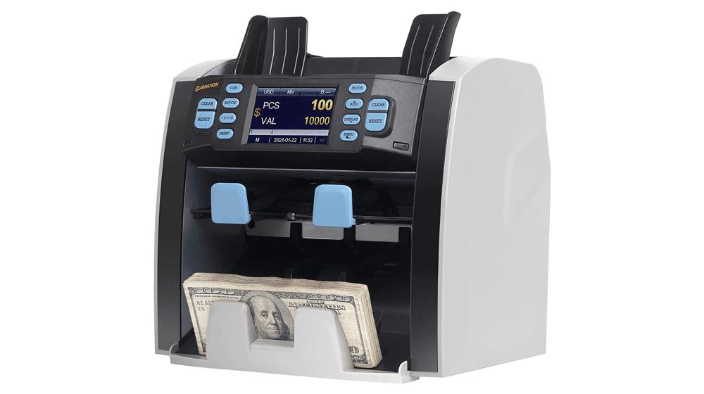 CARNATION Mixed Denomination Bill Counter