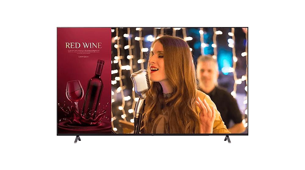 LG 75-inch Television for Digital Signage