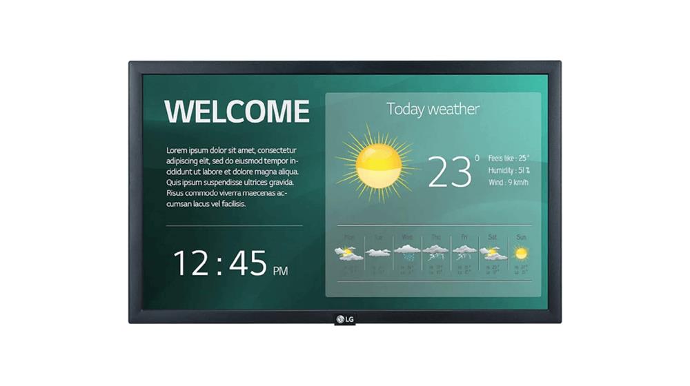 LG 22'' Digital Signage Monitor