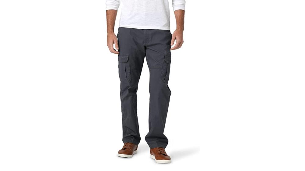 Wrangler Authentics Men's Relaxed Fit Stretch Cargo Pant
