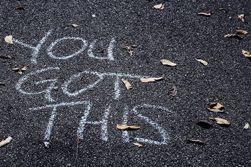 you got this in sidewalk chalk