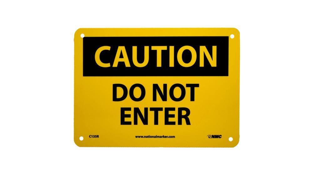 NMC C135R OSHA Sign