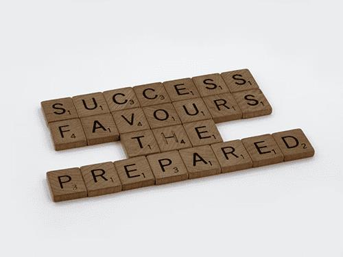 Scrabble tiles