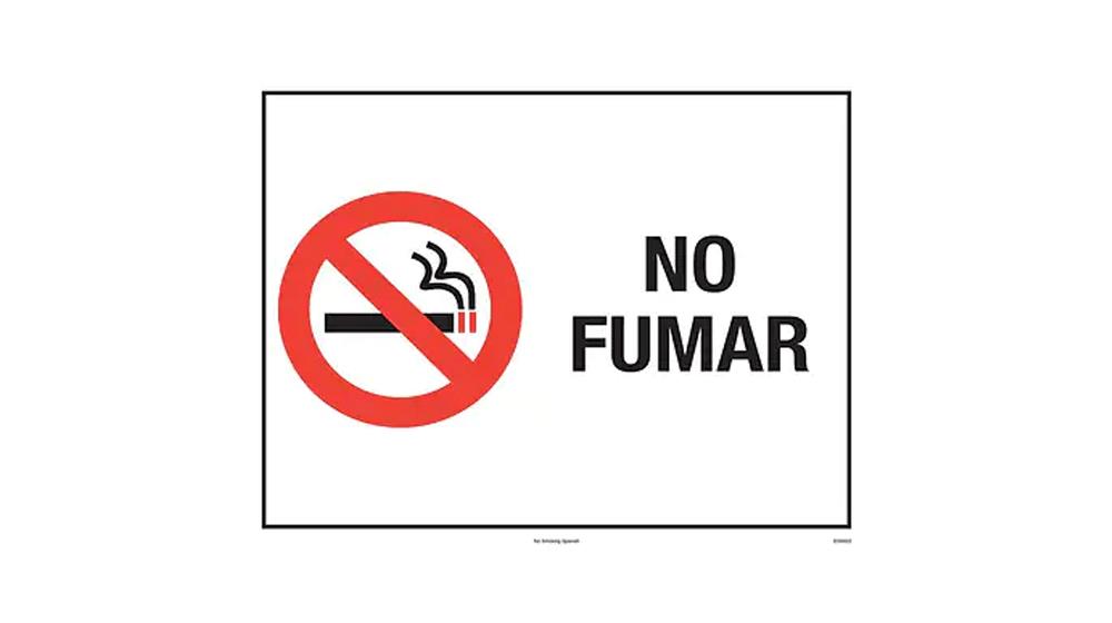 ComplyRight No Smoking Spanish Poster