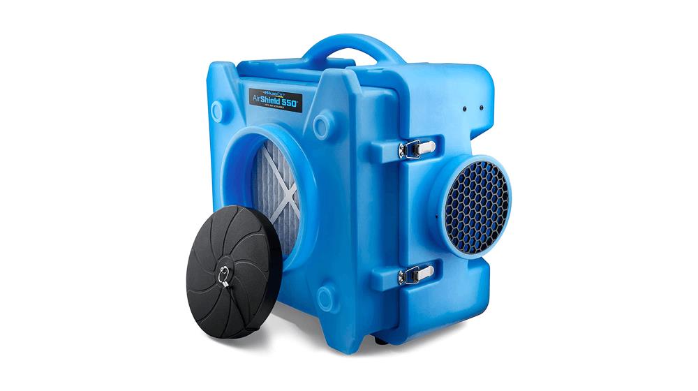 BlueDri BD-AS-550-BL Negative Machine Airbourne Cleaner HEPA Scrubber Water Damage Restoration Equipment Air Purifier