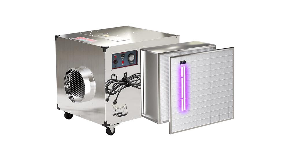 Abestorm 2000 CFM Commercial Air Scrubber with UV-C Light and Fan