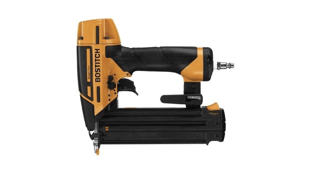 BOSTITCH Brad Nailer Kit, 18GA, Smart Point, Pneumatic