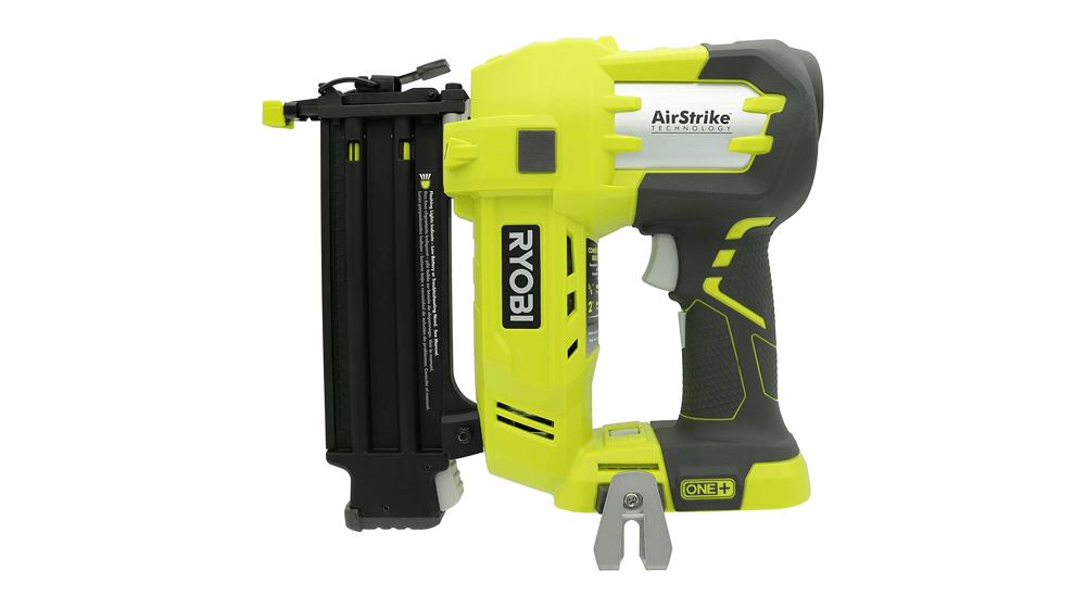 Ryobi P320 Airstrike 18 Volt One+ Lithium Ion Cordless Brad Nailer