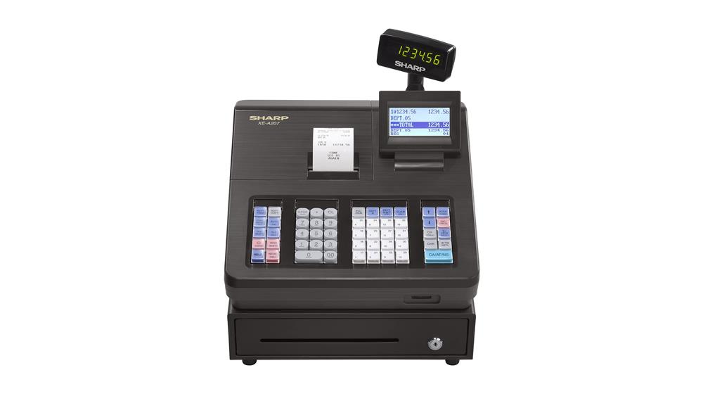 Sharp XEA207 Menu Based Control System Cash Register