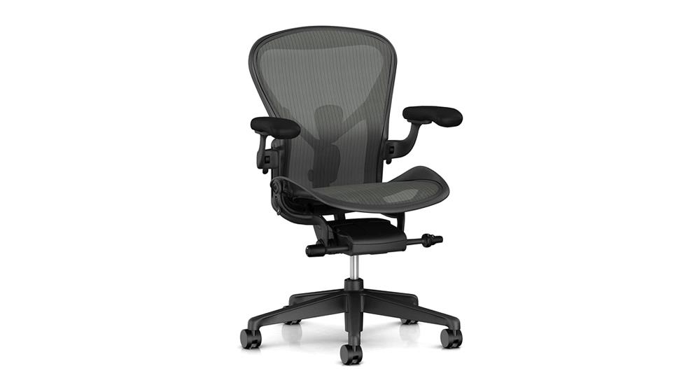 Herman Miller Aeron Ergonomic Chair - Size C, Graphite