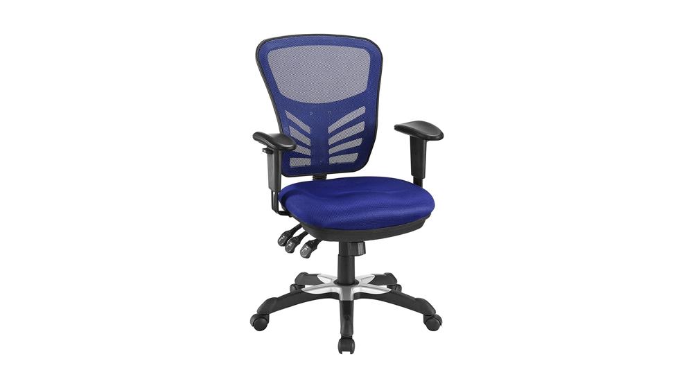 Modway EEI-757 Articulate Ergonomic Mesh Office Chair in Blue