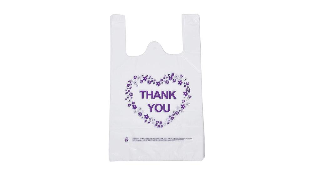 LazyMe Thank You T-Shirt Carry-Out Bags
