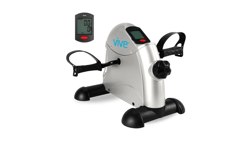 Vive Pedal Exerciser - Stationary Exercise Leg Peddler