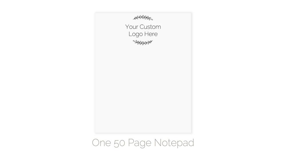 Custom Logo Notepads for your Business