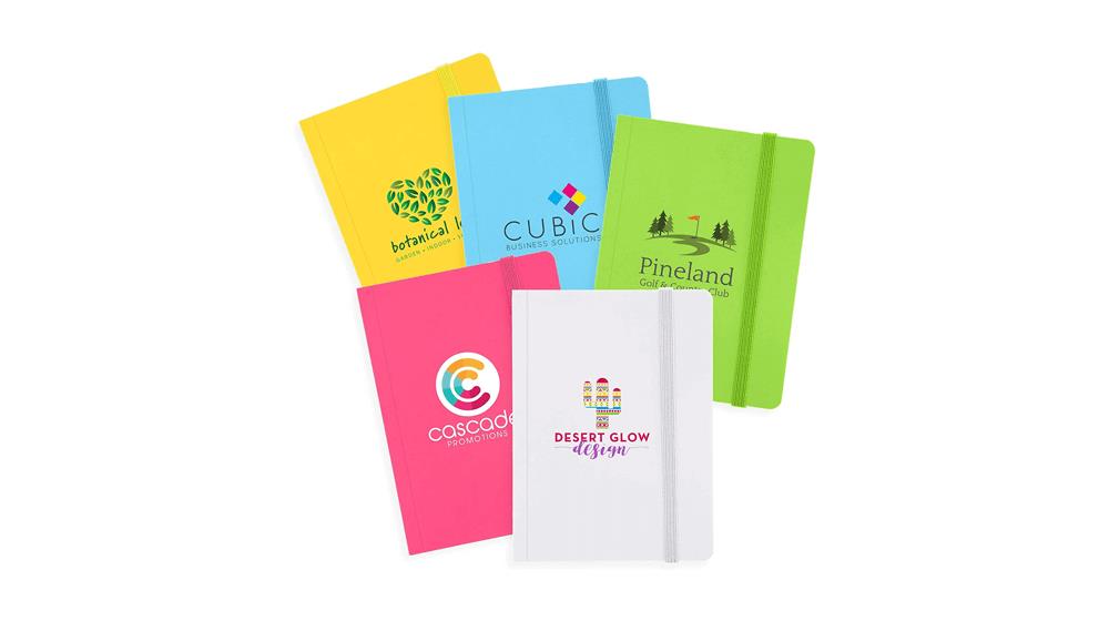 Personalized Softy Brights Journal Printed with your Logo Text in Full Color