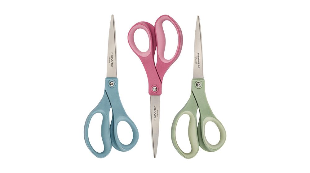 Fiskars Crafts Purpose Titanium Softgrip Fiskars Scissors