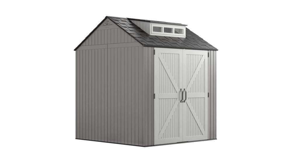 Rubbermaid Resin Weather Resistant Outdoor Storage Shed