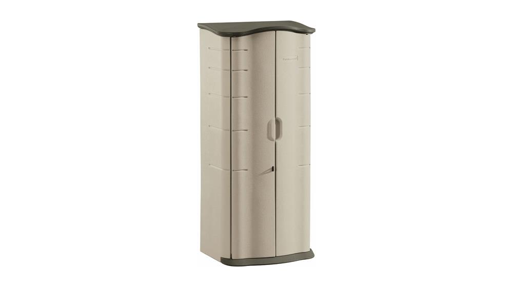 Rubbermaid Vertical Resin Weather Resistant Outdoor Storage Shed