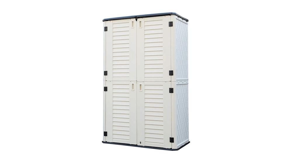 HOMSPARK Vertical Storage Shed Weather Resistance