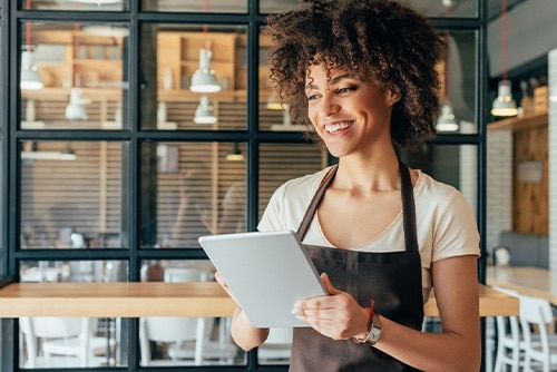 men working in a restaurant and creating a productive culture