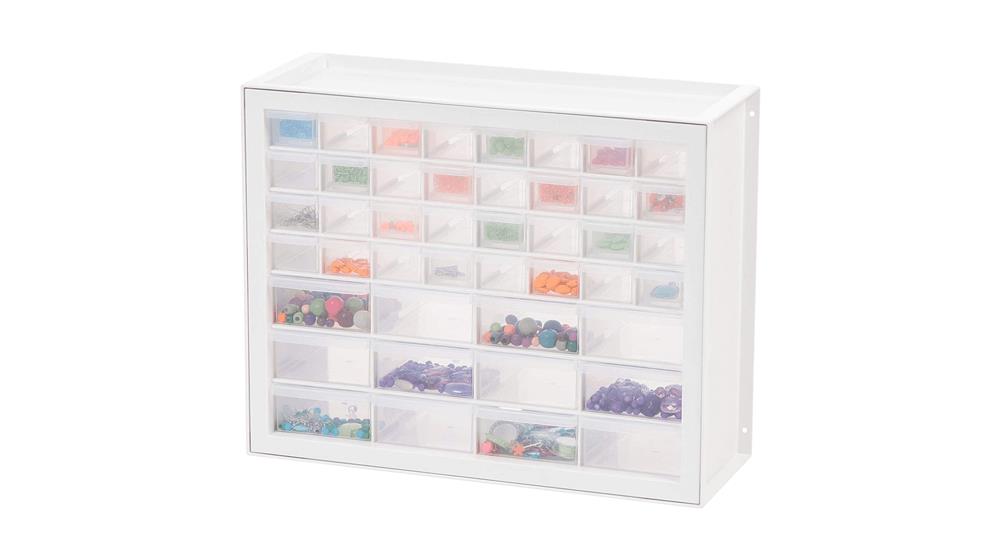 IRIS USA 44 Drawer Stackable Storage Cabinet for Hardware Crafts and Toys