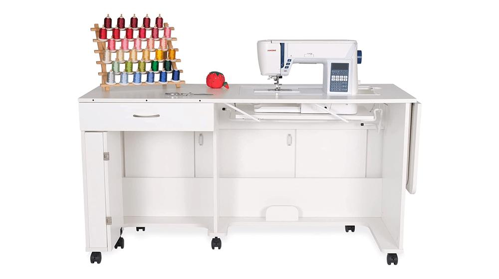 Arrow Sewing Furniture Christa Sewing Cabinet with Manual Lift