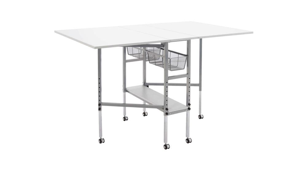 Studio Designs Sew Ready Mobile Height Adjustable Hobby and Craft Cutting Table