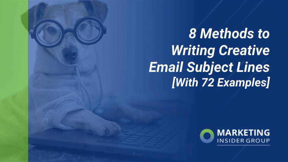 creative email subject lines