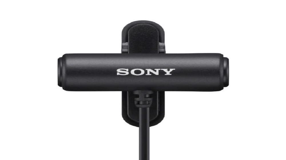 Sony Compact Stereo Lavalier Microphone ECMLV1