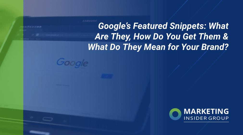 ipad showing google search featured snippets