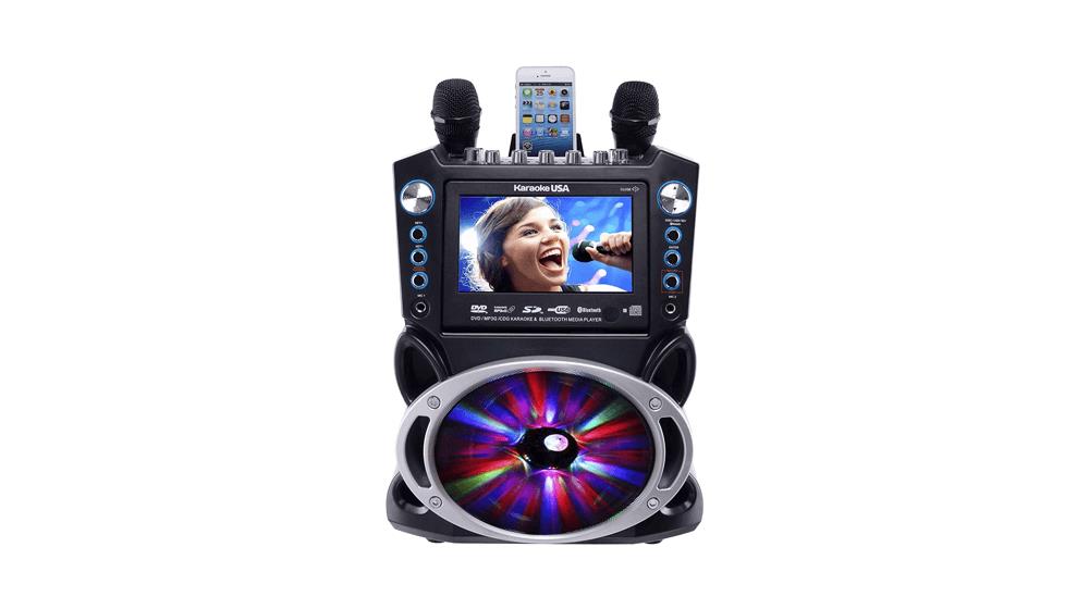 Karaoke USA GF842 DVD, CDG, MP3G Karaoke Machine