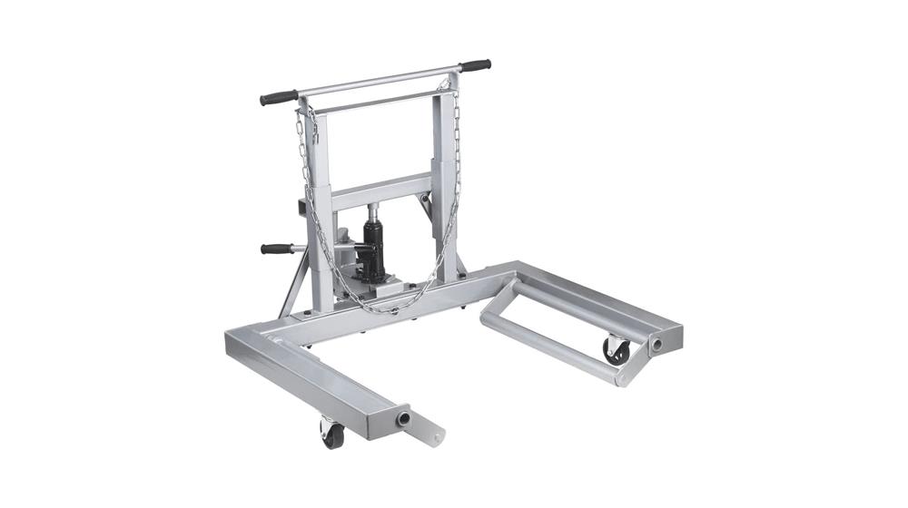 OTC 1669A 1,500 Lb. Capacity, Adjustable Height Dual Wheel Dolly for Large Trucks