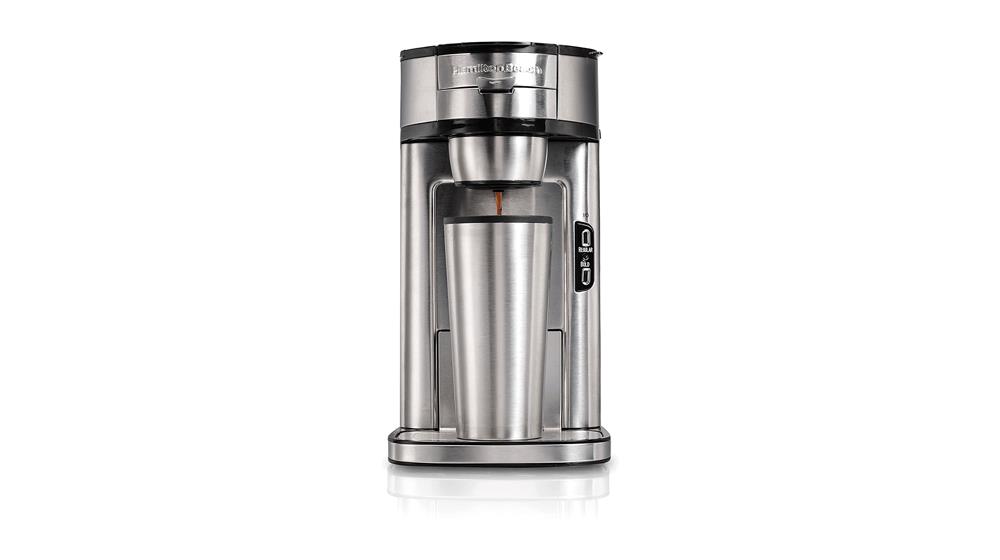Hamilton Beach The Scoop Single Serve Coffee Maker & Fast Grounds Brewer