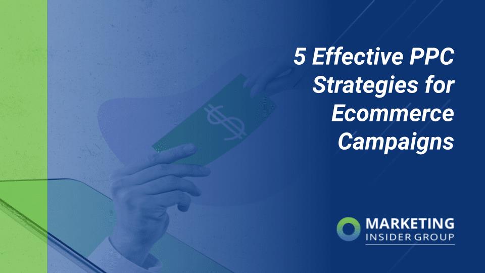 PPC strategies for ecommerce campaigns